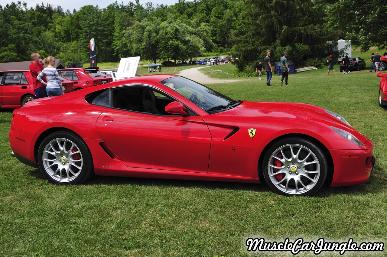 Red 599 GTB Right Side