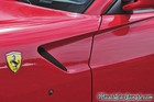 Red Ferrari 599 Fender Vent