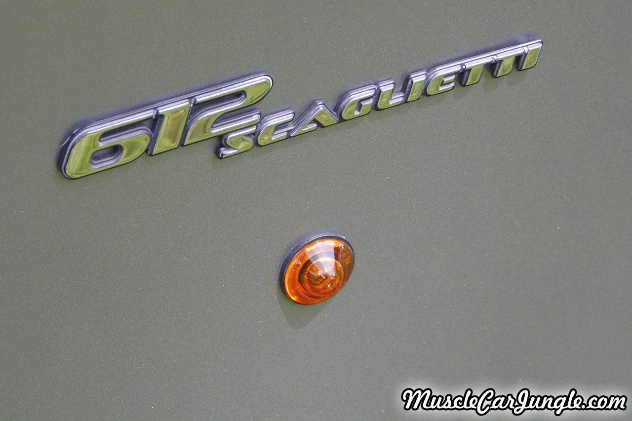Ferrari 612 Scaglietti Name Plate