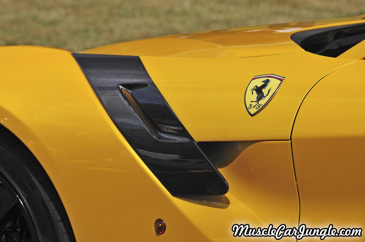 2016 Ferrari F12tdf Front Fender Vent