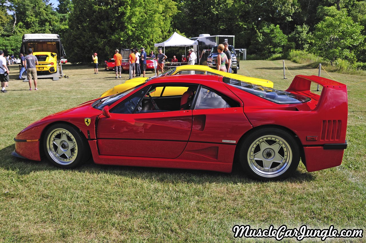 1991 F40 Left Side