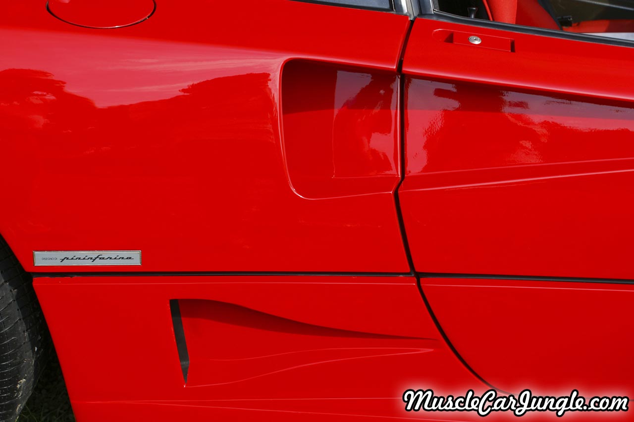 1991 Ferrari F40 Side Intakes