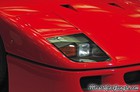 Red 1991 Ferrari F40 Lights