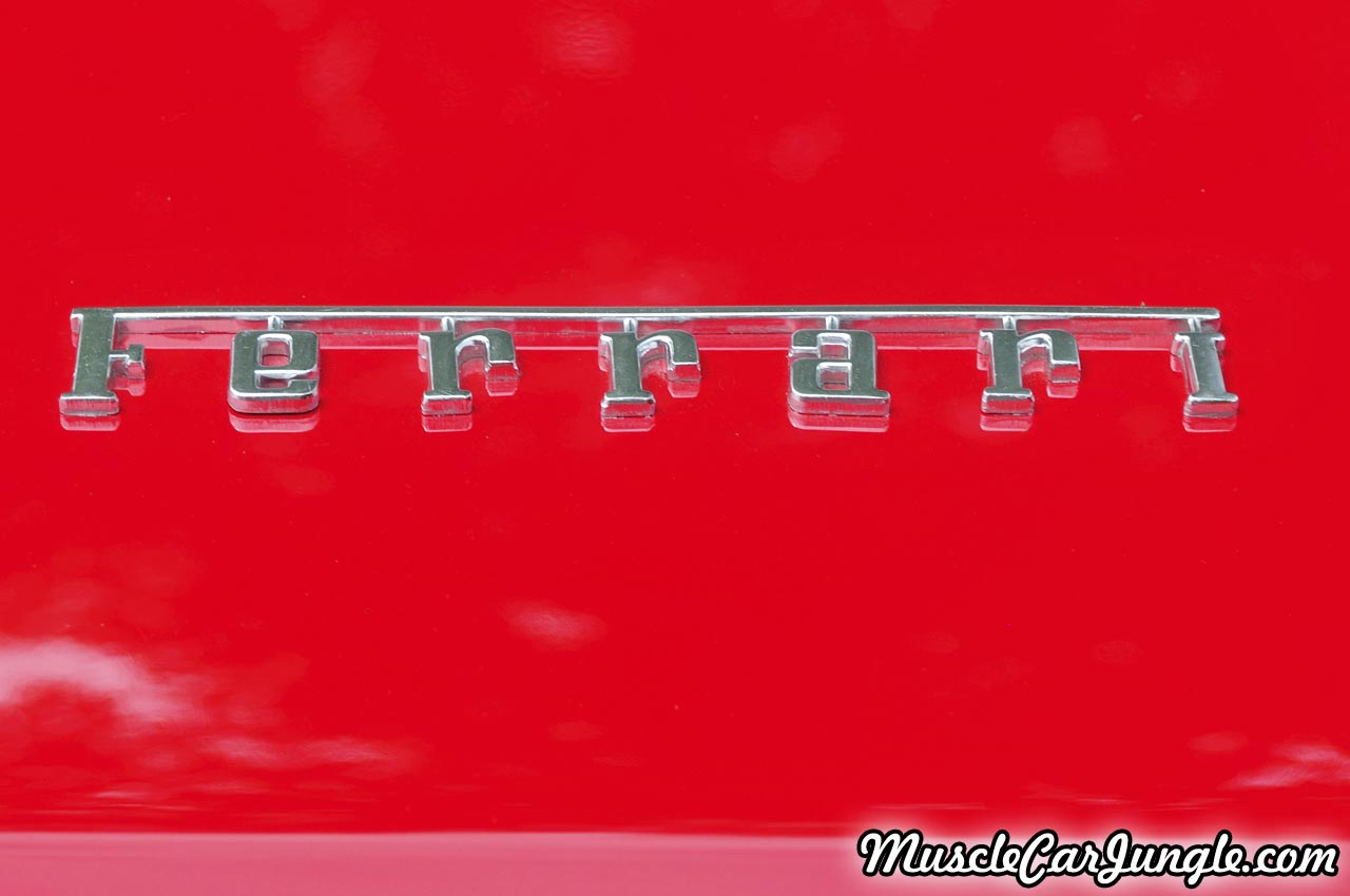 1991 Ferrari Mondial Cabriolet Rear Insignia