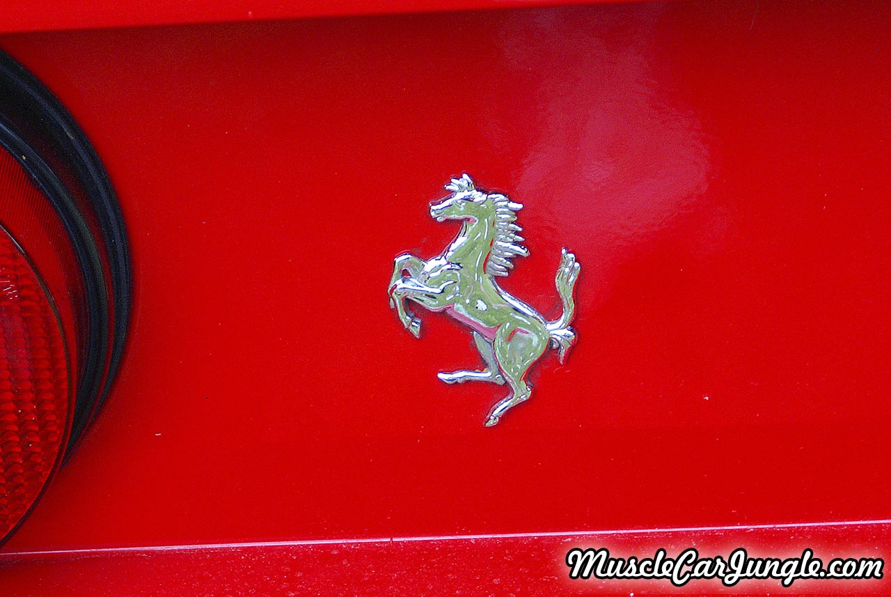 Ferrari Mondial Rear Horse Emblem