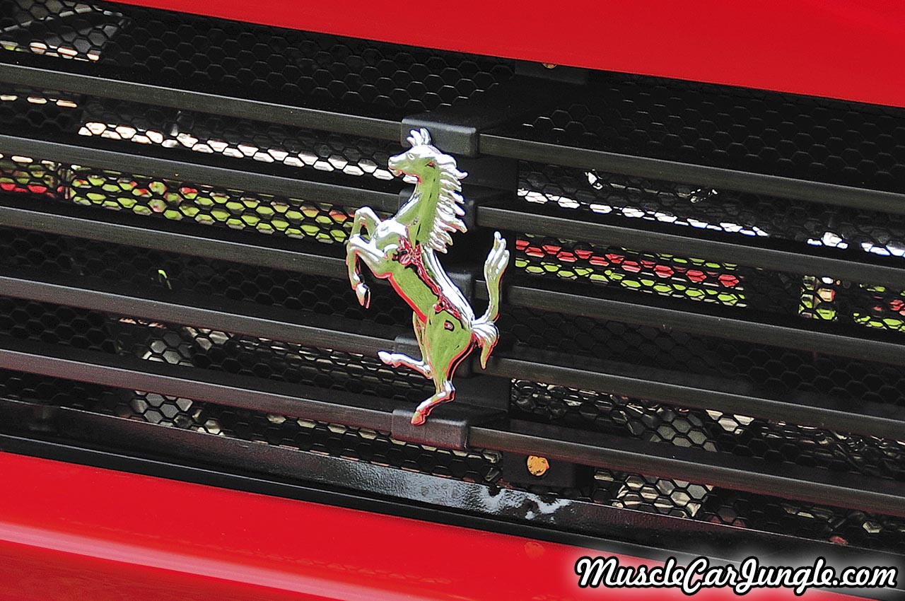 1986 Ferrari Testarossa Rear Horse Emblem