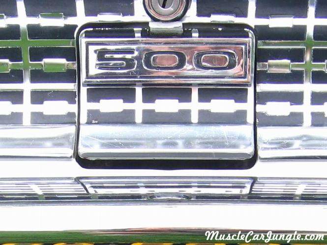 1963 Ford Galaxie 500 Rear Chrome