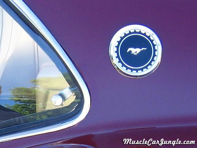 1969 Mustang Mach 1 Roof Badge