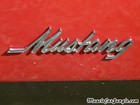 1973 Convertible Mustang Fender Name Plate