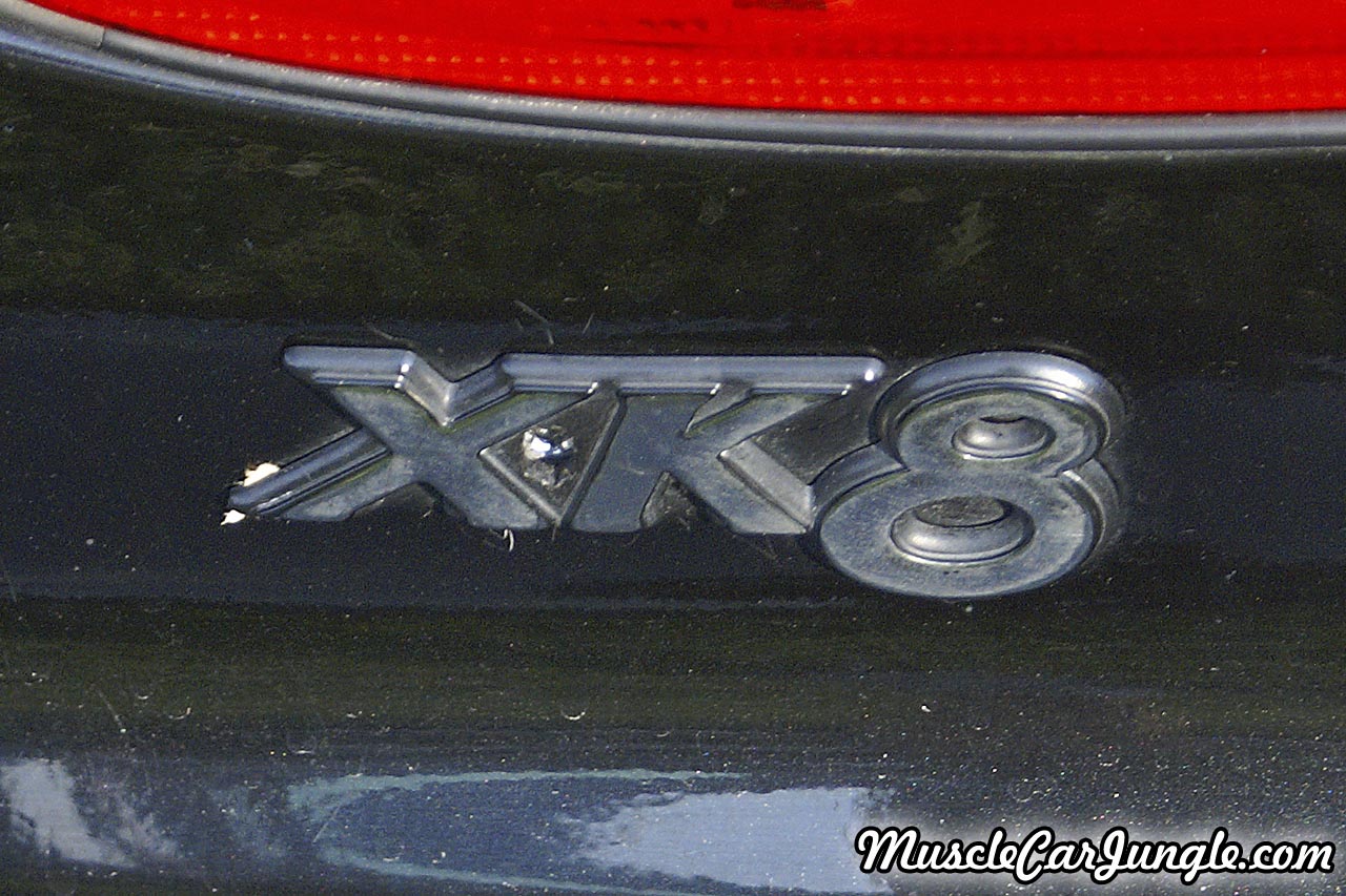 Convertible Jaguar XK8 Rear Name Plate