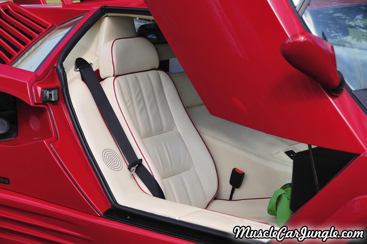 1990 Lamborghini Countach Seat