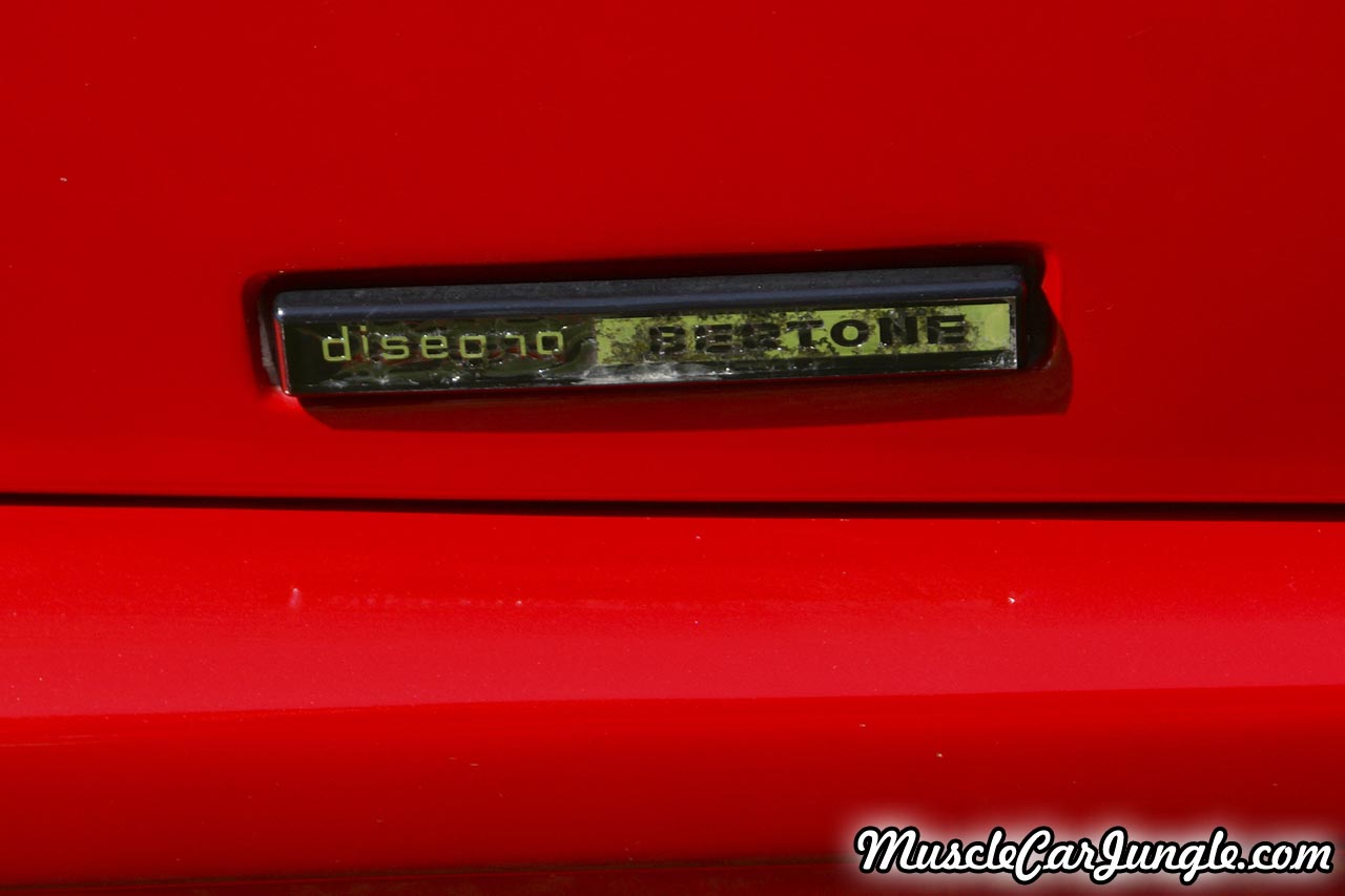 25th Anniversary Countach Bertone Badge