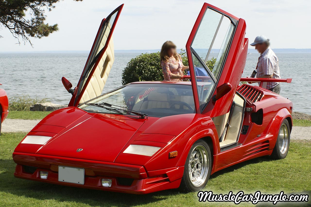 25th Anniversary Countach Front Angle