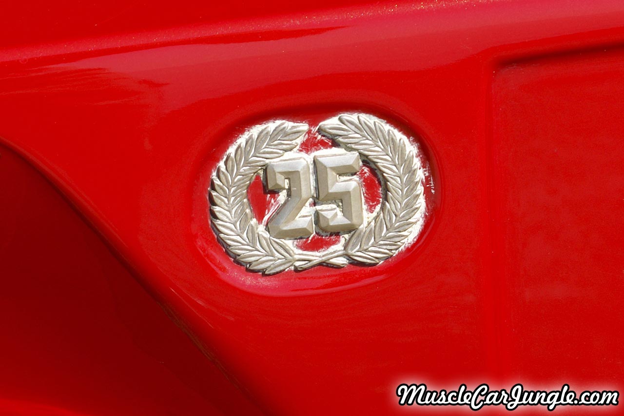 25th Anniversary Countach Rear Crest