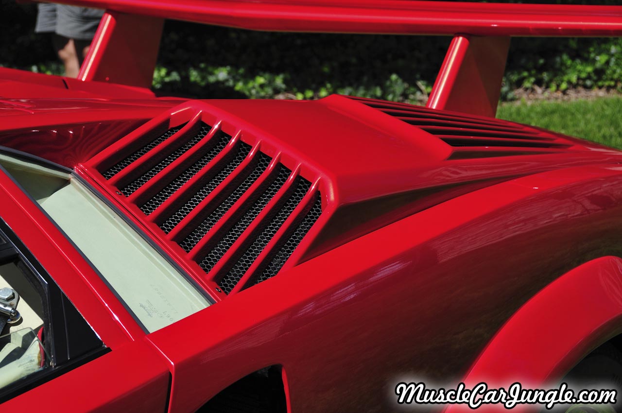 Countach 25th Anniversary Rear Intake Box