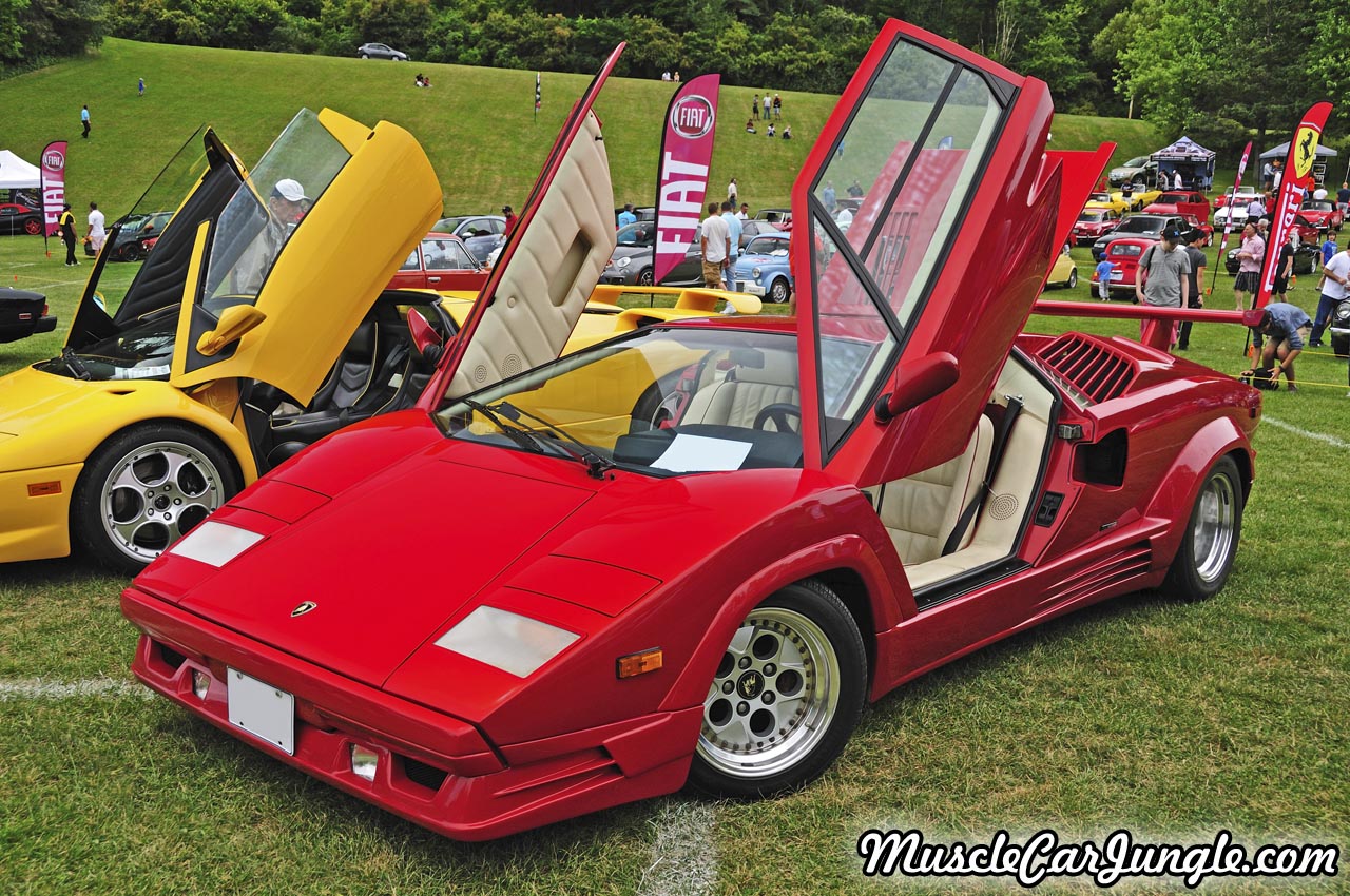 Countach 25th Anniversary Front Left Doors Open
