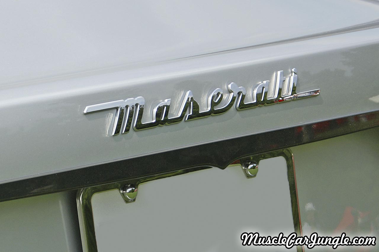 2008 Maserati GranTurismo Trunk Name Plate