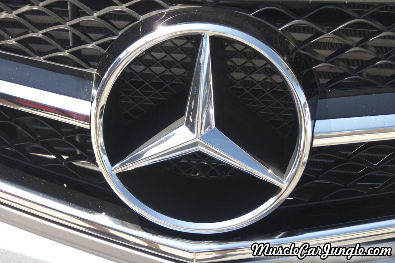 Mercedes Benz C63 AMG Front Emblem