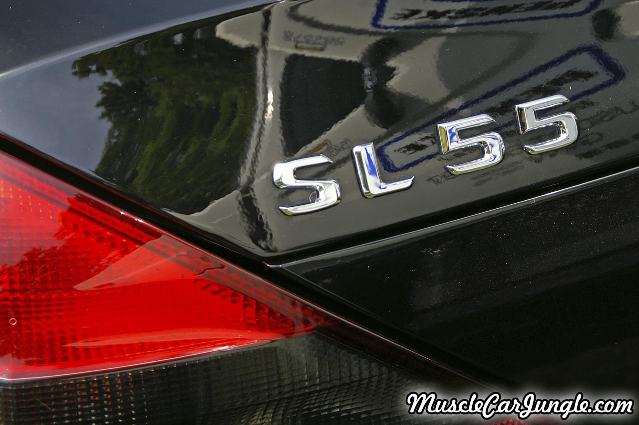Mercedes SL55 AMG Roadster Rear Name Plate
