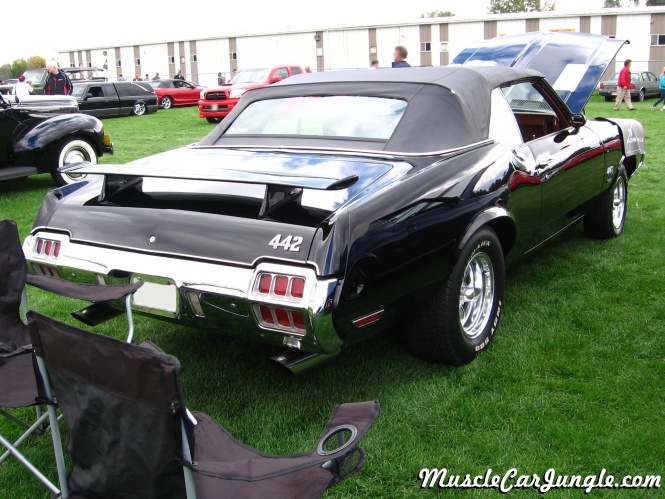 1972 Cutlass Supreme Convertible W 30 Rear