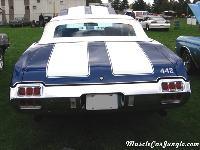 1972 Oldsmobile 442 Convertible Rear