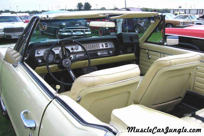 1967 Olds Cutlass Convertible Interior