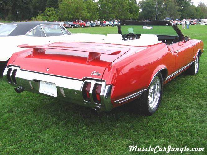 1970 Olds Cutlass Convertible Side