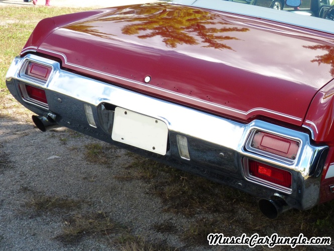 1971 Olds Cutlass Convertible Rear Bumper