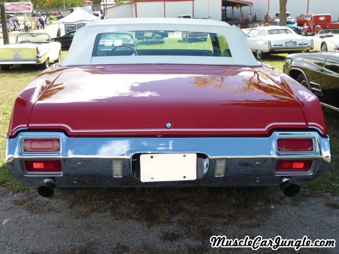 1971 Olds Cutlass Convertible Rear