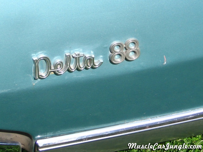 1967 Delta 88 Convertible Name Plate