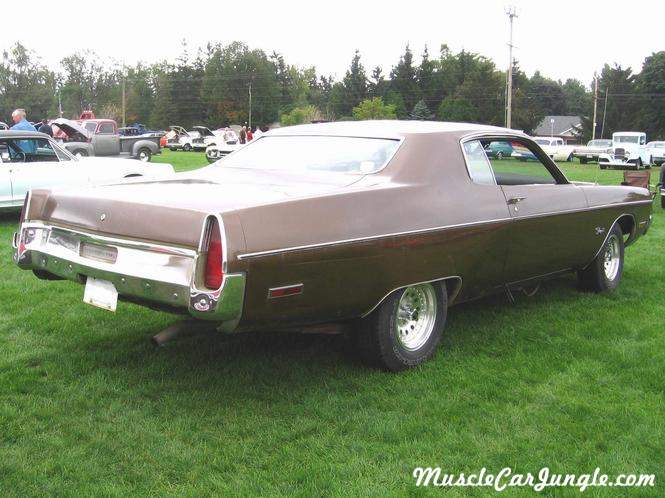 1973 Fury III Rear Side
