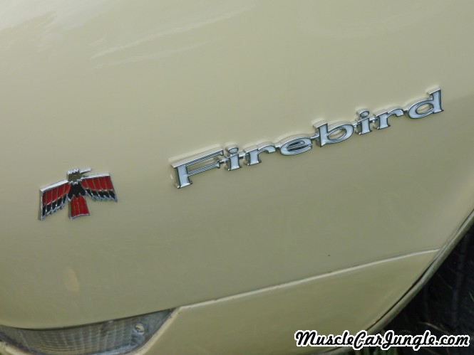 1968 Pontiac Firebird 400 Front Fender Emblem