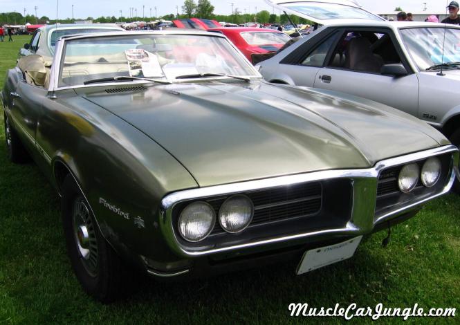 68 Firebird Convertible 350 Front