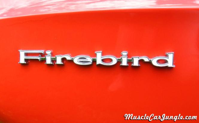 1969 Firebird 400 Badge