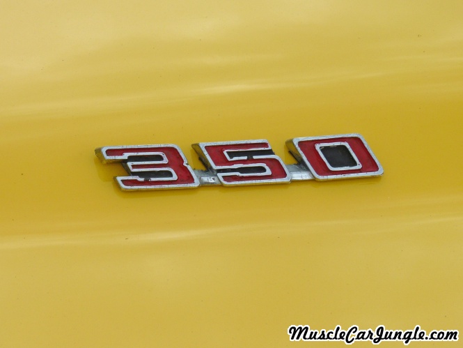 1969 Pontiac Firebird 350 Emblem