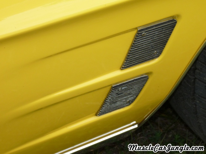 1969 Pontiac Firebird 350 Fender Vents