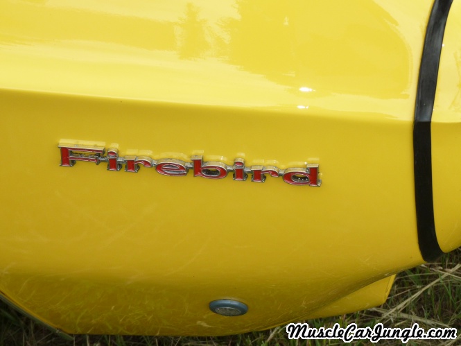 1969 Pontiac Firebird 350 Front Emblem