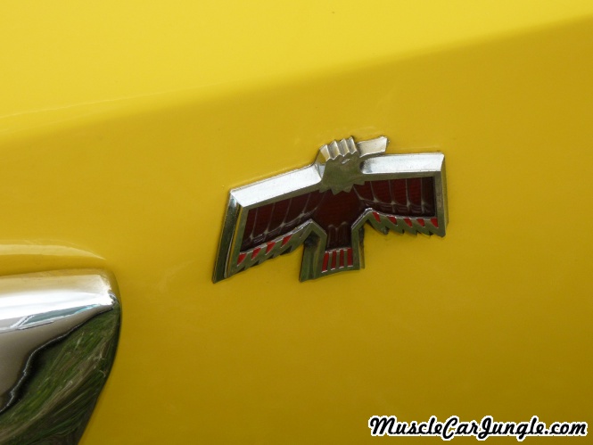 1969 Pontiac Firebird 350 Rear Fender Emblem