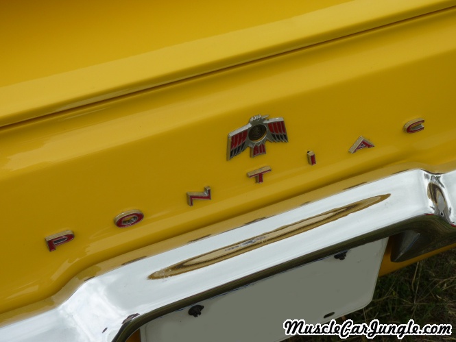 1969 Pontiac Firebird 350 Trunk Emblem