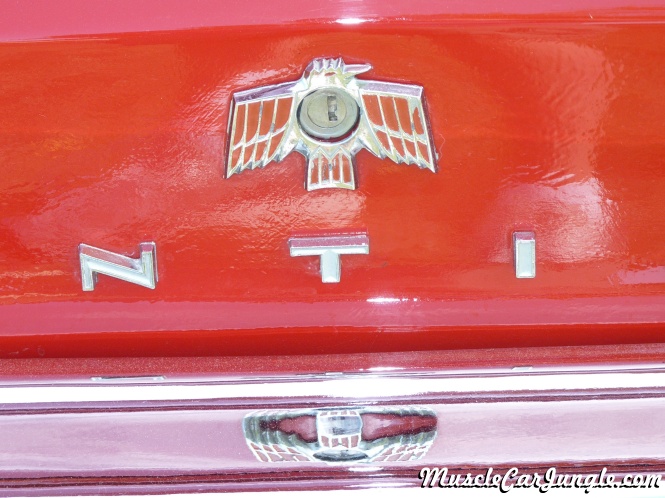 69 Firebird 400 Trunk Bird Emblem