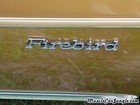 1970 Pontiac Firebird Side Name Plate