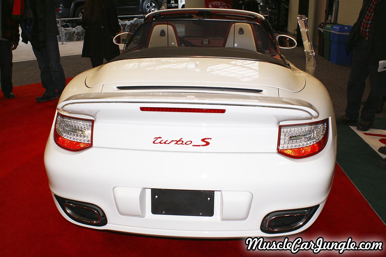 2012 911 Turbo S Cabriolet Rear