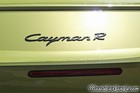 Porsche Cayman R Rear Name Plate