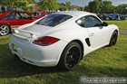 Cayman S White Rear Right