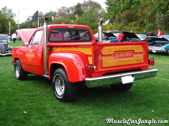 1979 Little Red Express Truck Rear Left